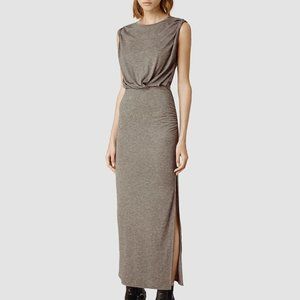 AllSaints Grey Nile Maxi
